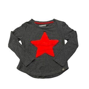 Eddie Bauer Girl Fur Star Shirt - Size XXS 4 - Like New!